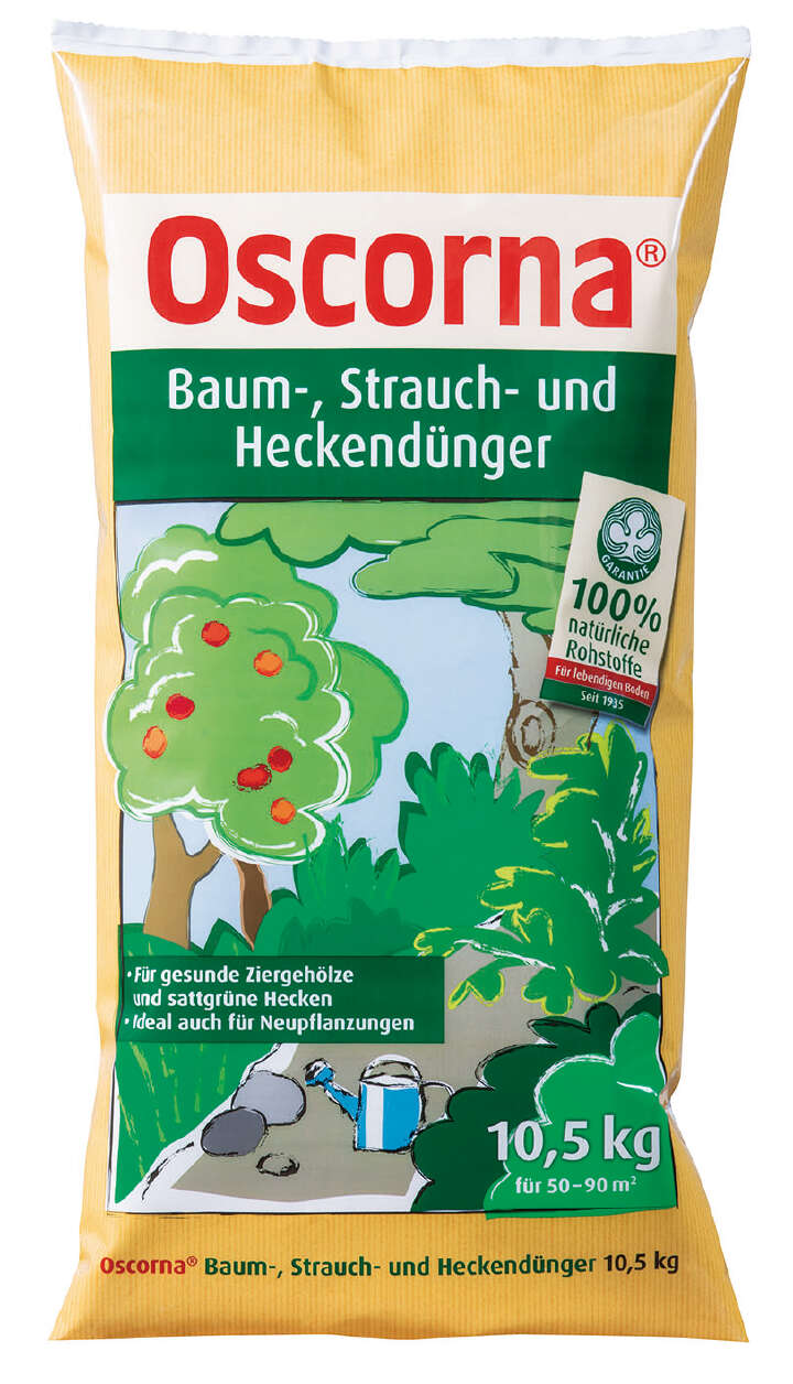 Oscorna Baum-, Strauch- und Heckendünger